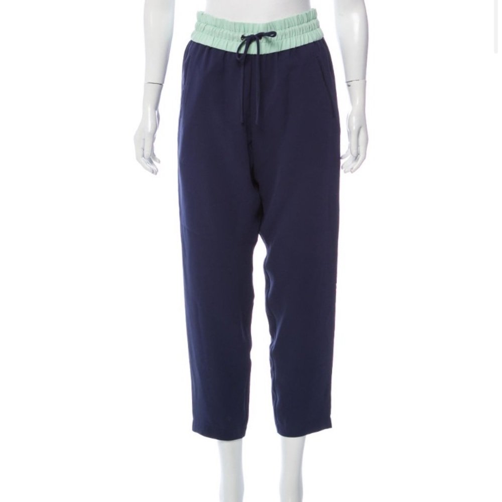 Rag & Bone Two Tone Straight Leg Pants